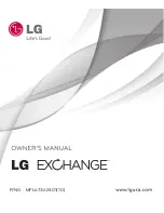 LG Exchange Owner'S Manual preview