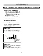 Preview for 6 page of LG Expert EXV 1711B Owner'S Manual