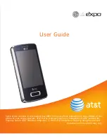 LG eXpo User Manual preview