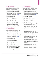 Preview for 47 page of LG Extravert 2 User Manual