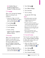 Preview for 55 page of LG Extravert 2 User Manual