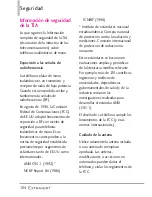 Preview for 106 page of LG Extravert VN271 (Spanish) Guía Del Usuario