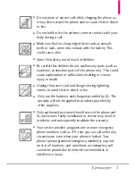 Preview for 5 page of LG Extravert User Manual