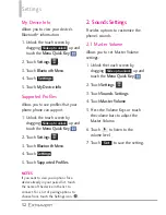 Preview for 54 page of LG Extravert User Manual
