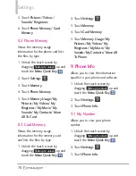 Preview for 72 page of LG Extravert User Manual