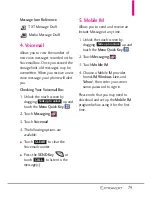 Preview for 81 page of LG Extravert User Manual