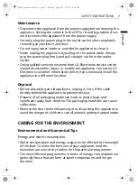 Preview for 7 page of LG F V310 NE Series Owner'S Manual