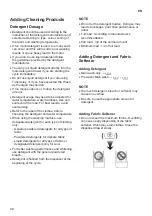 Preview for 20 page of LG F0914WWT Owner'S Manual