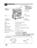 Preview for 4 page of LG F1068QD(P)(1~9) Owner'S Manual