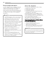 Preview for 21 page of LG F1069FD4F Owner'S Manual