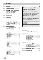 Preview for 2 page of LG F10A8QDSA1 Owner'S Manual