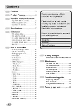 Preview for 2 page of LG F10A8TDS2 Owner'S Manual