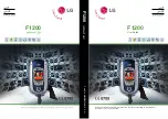 LG F1200 User Manual preview