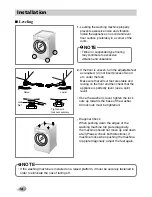 Preview for 14 page of LG F12U2TDN5 Owner'S Manual