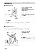 Предварительный просмотр 8 страницы LG F1495KD1 Owner'S Manual