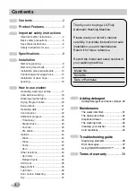 Preview for 2 page of LG F14A8RDS2 Owner'S Manual