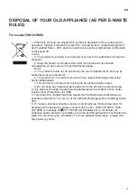 Preview for 9 page of LG F1696SWD Owner'S Manual