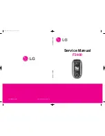 Preview for 1 page of LG F2400 Service Manual