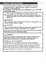 Preview for 4 page of LG F2J7HM Series Owner'S Manual