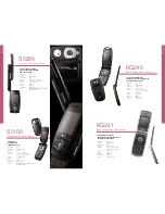 Preview for 5 page of LG F3000 -  Cell Phone 31 MB Brochure