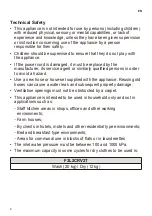 Preview for 4 page of LG F3L2CRV2T Owner'S Manual