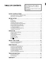 Preview for 2 page of LG F4J7THS Series Owner'S Manual