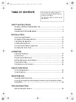 Preview for 2 page of LG F4V509SSE Owner'S Manual