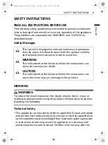 Preview for 3 page of LG F4V509SSE Owner'S Manual