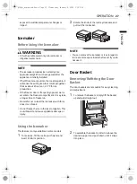 Предварительный просмотр 27 страницы LG F521MC78 Owner'S Manual