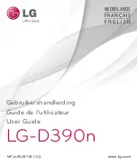 Preview for 1 page of LG F60 D390 User Manual