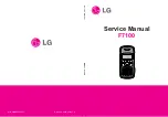 Preview for 1 page of LG F7100 Service Manual