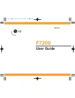 Preview for 5 page of LG F7200 -  Cell Phone 24 MB User Manual