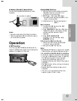 Предварительный просмотр 9 страницы LG FA162 Owner'S Manual