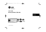 LG FB164K User Manual preview