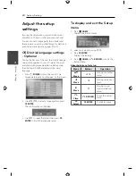 Preview for 20 page of LG FB165DAB Owner'S Manual