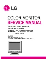 LG FB790G-UL Service Manual предпросмотр