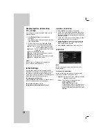 Предварительный просмотр 12 страницы LG FBS162V Owner'S Manual