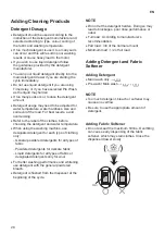 Preview for 20 page of LG FC1207S5W Owner'S Manual