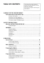 Preview for 2 page of LG FD 309 Series Owner'S Manual