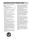 Предварительный просмотр 3 страницы LG FE-2005VE Owner'S Manual