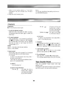 Предварительный просмотр 27 страницы LG FE-2005VE Owner'S Manual