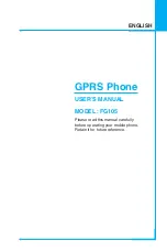 Preview for 1 page of LG FG105 User Manual