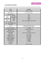 Preview for 3 page of LG FH2D7RD Series Service Manual