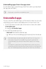 Preview for 42 page of LG FIESTA 2 LTE User Manual