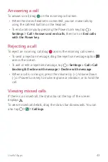 Preview for 44 page of LG FIESTA 2 LTE User Manual