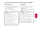 Preview for 25 page of LG FJ7 Owner'S Manual