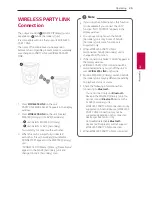 Preview for 29 page of LG FJ7 Owner'S Manual