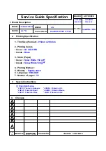 LG Flatron F700P Service Manual preview