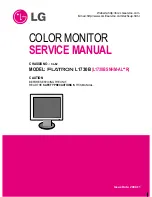 Предварительный просмотр 3 страницы LG Flatron L1730B Service Manual