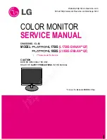 Preview for 3 page of LG FLATRON L1750S Service Manual